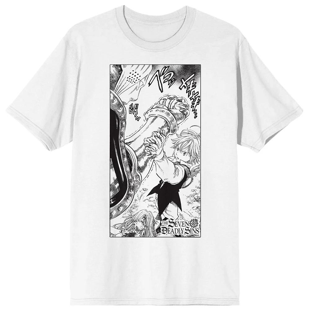 Men's Seven Deadly Sins Manga Short Sleeve Graphic Tee,  Product Image