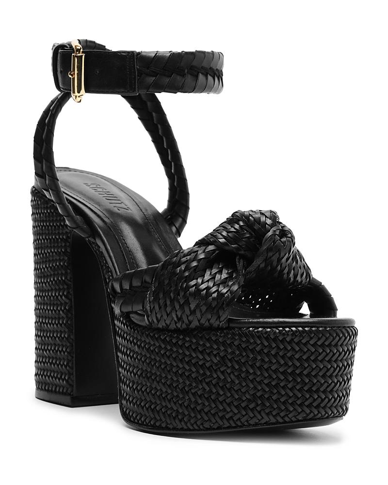 Schutz Khari Woven Platform Heel Womens at Urban Outfitters Product Image