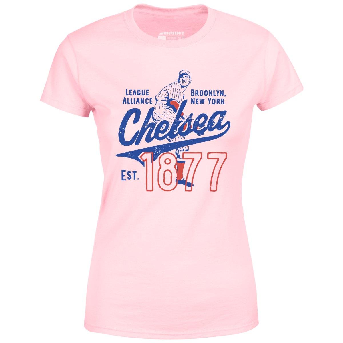 Brooklyn Chelsea - New York - Vintage Defunct Baseball Teams - Women's T-Shirt Female Product Image