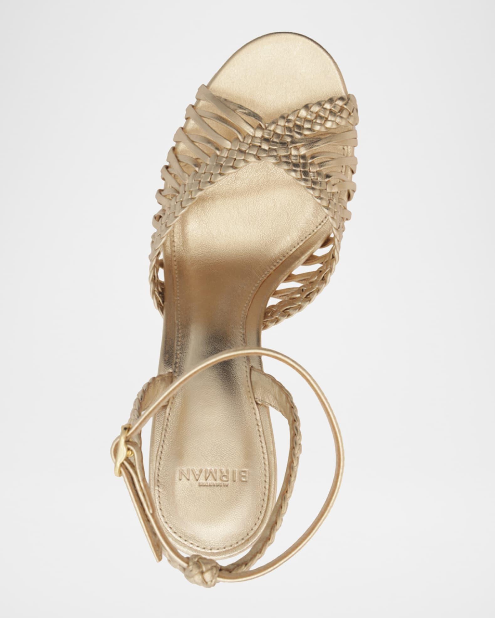 Agatha 90 Leather Sandals Product Image