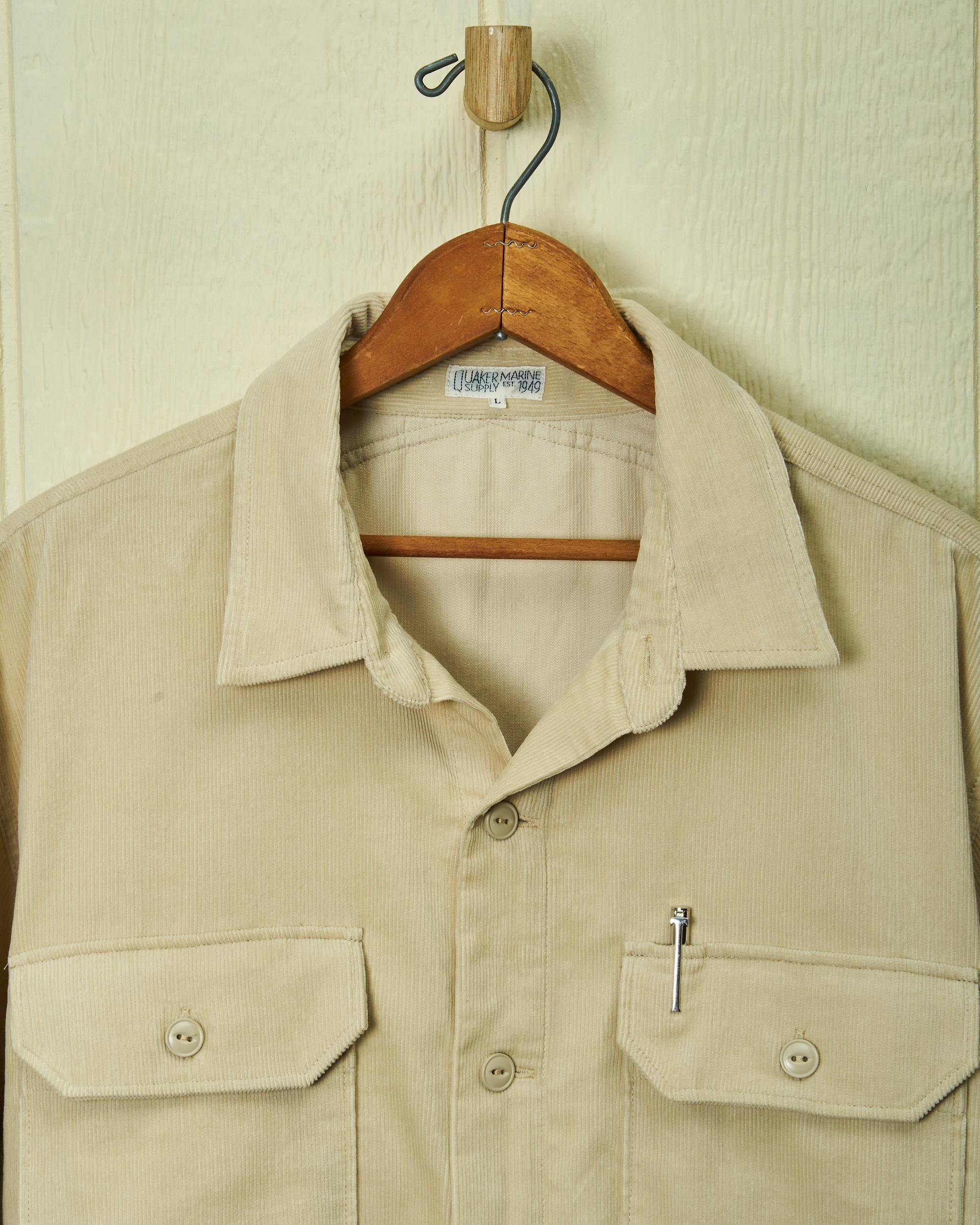 MacArthur Shirt in Sand Corduroy Product Image
