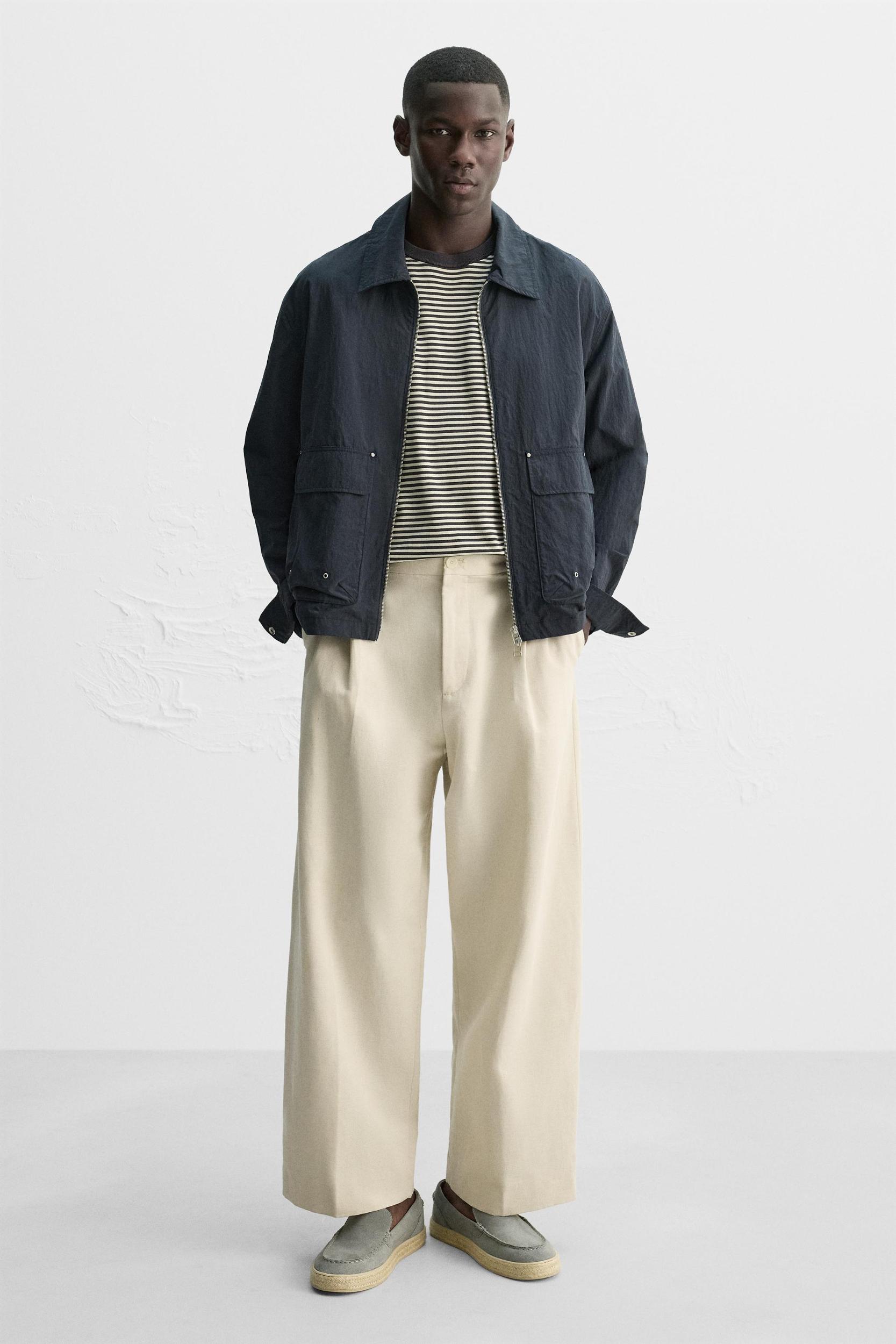 LEATHER JUTE LOAFERS Product Image