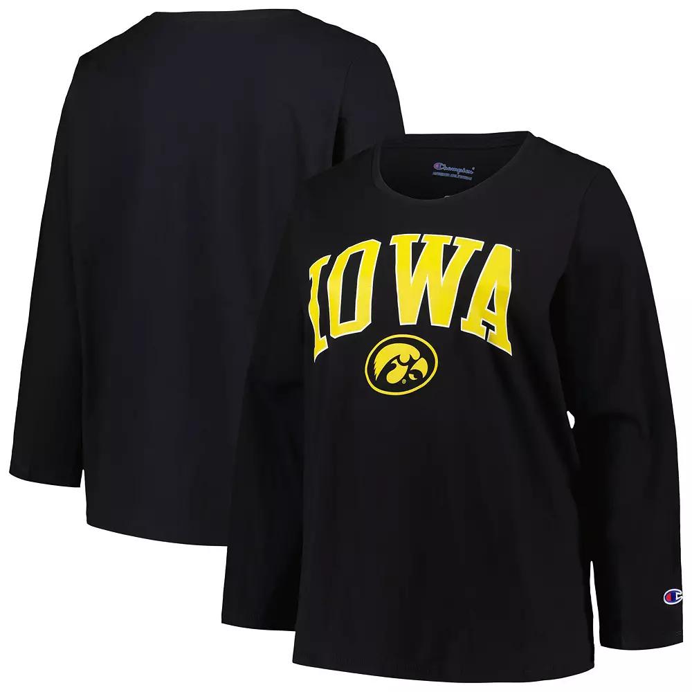 Women's Profile Black Iowa Hawkeyes Plus  Product Image