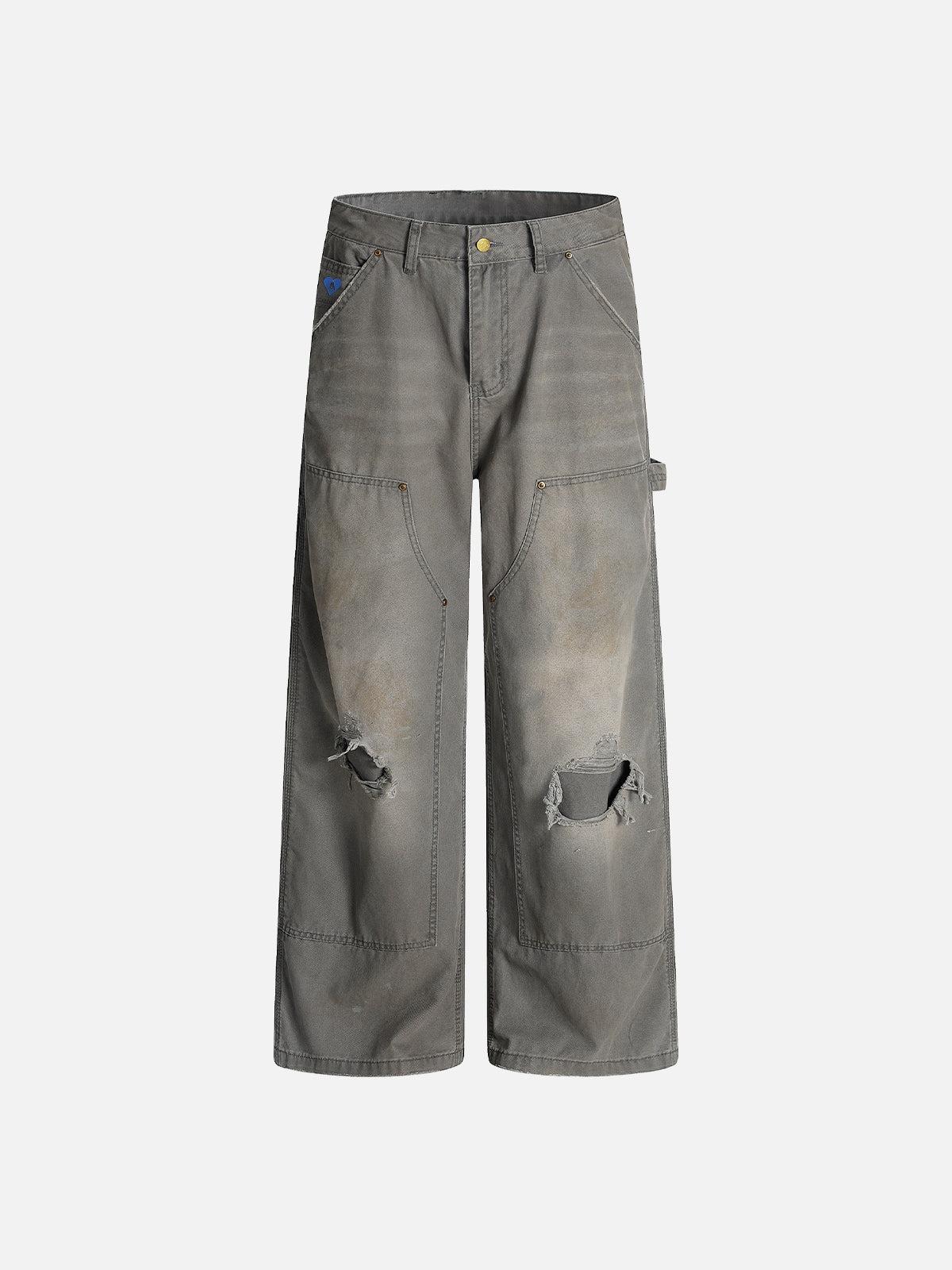 Aelfric Eden Vintage Double Knee Baggy Pants Unisex Product Image