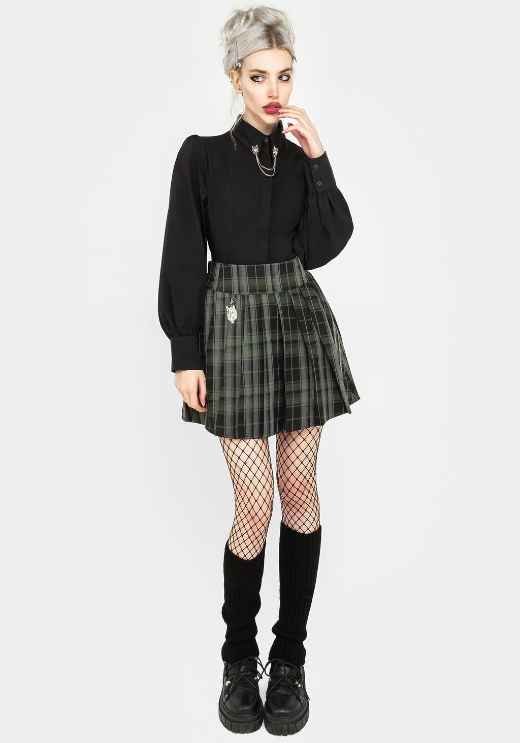 Fenrir Puff Sleeve Fitted Shirt Product Image