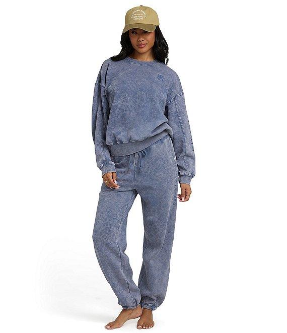 Billabong Kendal Long Sleeve Saltwashed Crew Neck Fleece Sweatshirt Product Image