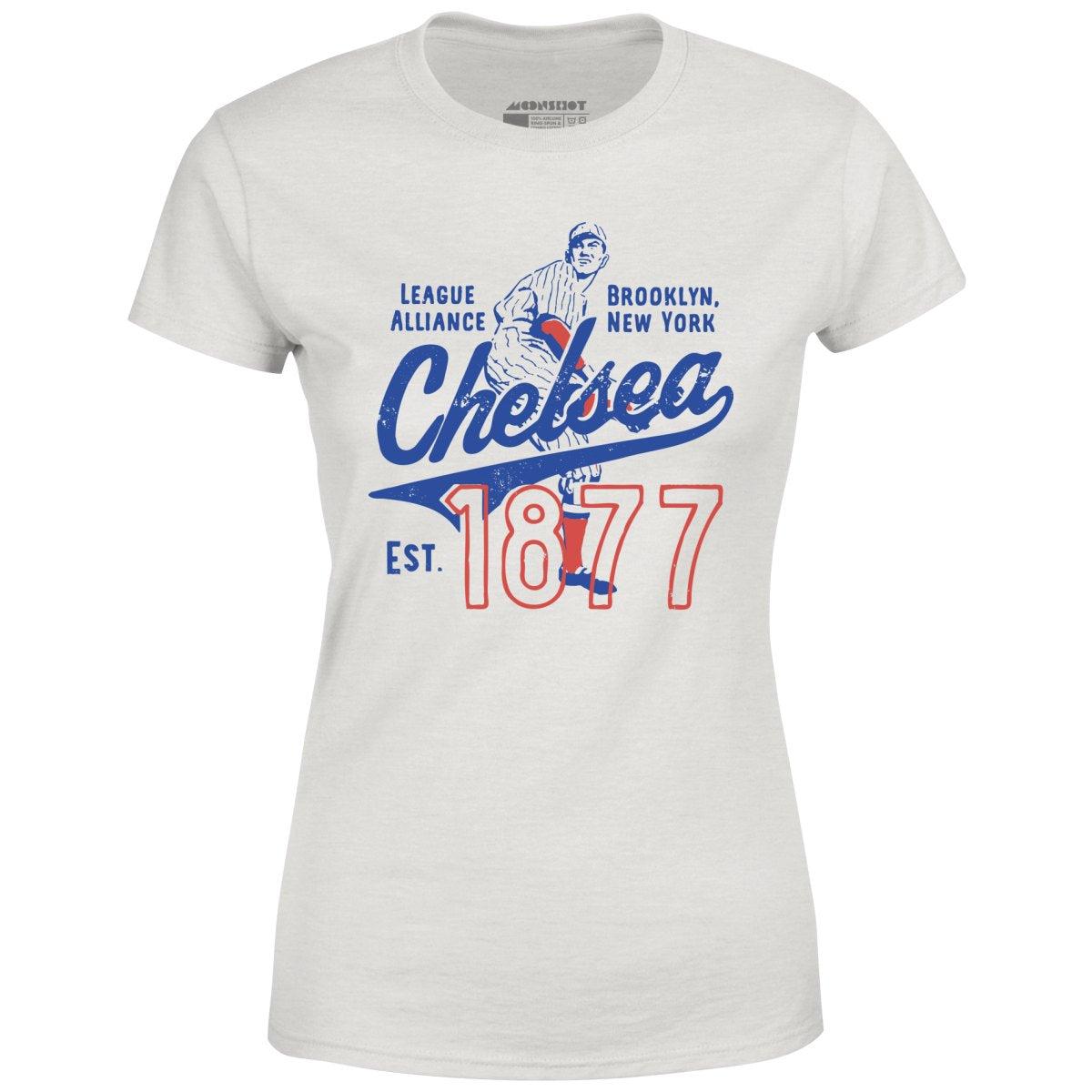 Brooklyn Chelsea - New York - Vintage Defunct Baseball Teams - Women's T-Shirt Female Product Image