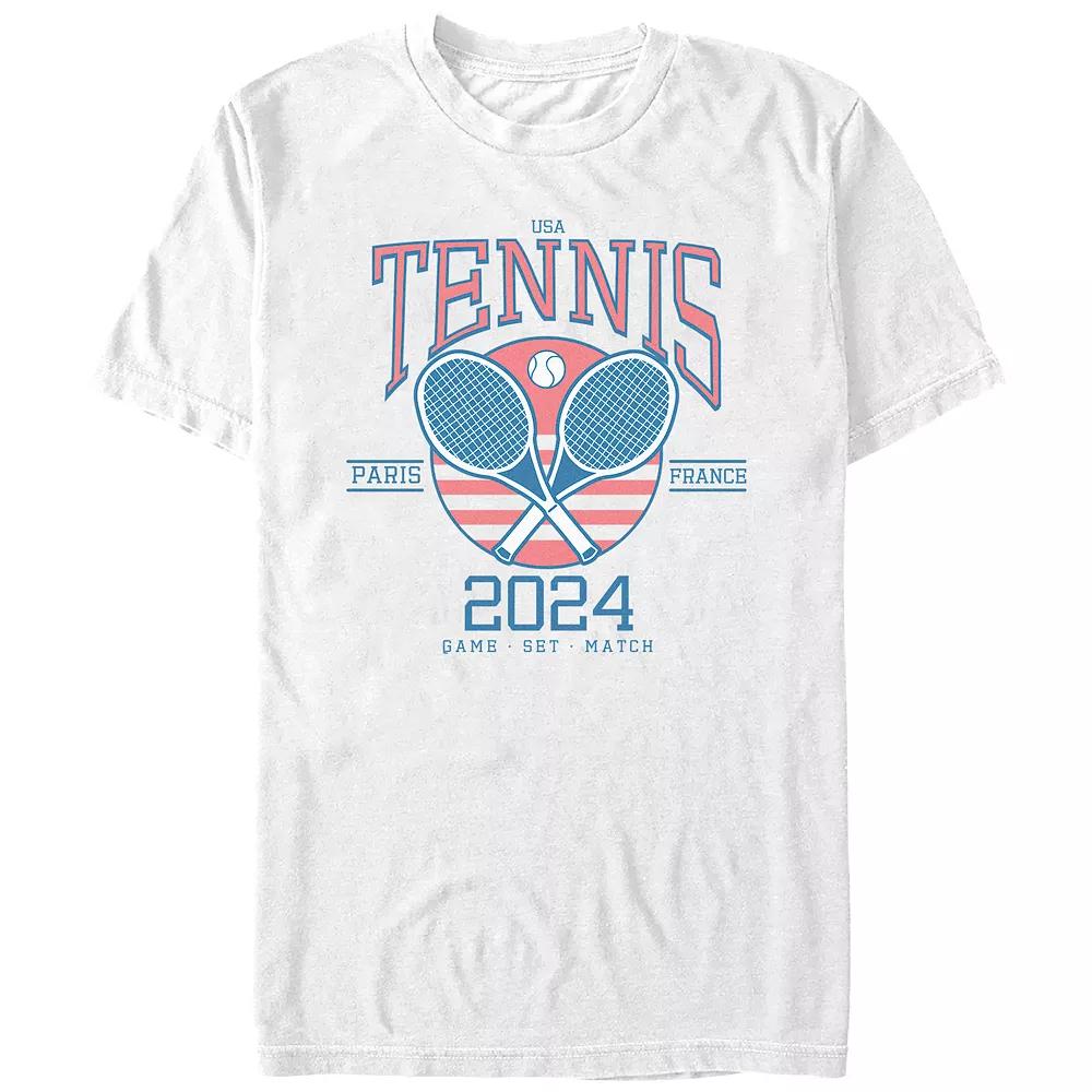 Men's Tennis USA Paris 2024 Graphic Tee,  Product Image