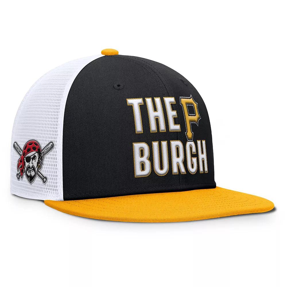 Mens Nike Pittsburgh Pirates Pro Trucker Snapback Hat Product Image