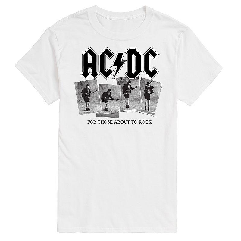 Big & Tall ACDC Photo Sequence Tee, Men's,  Product Image
