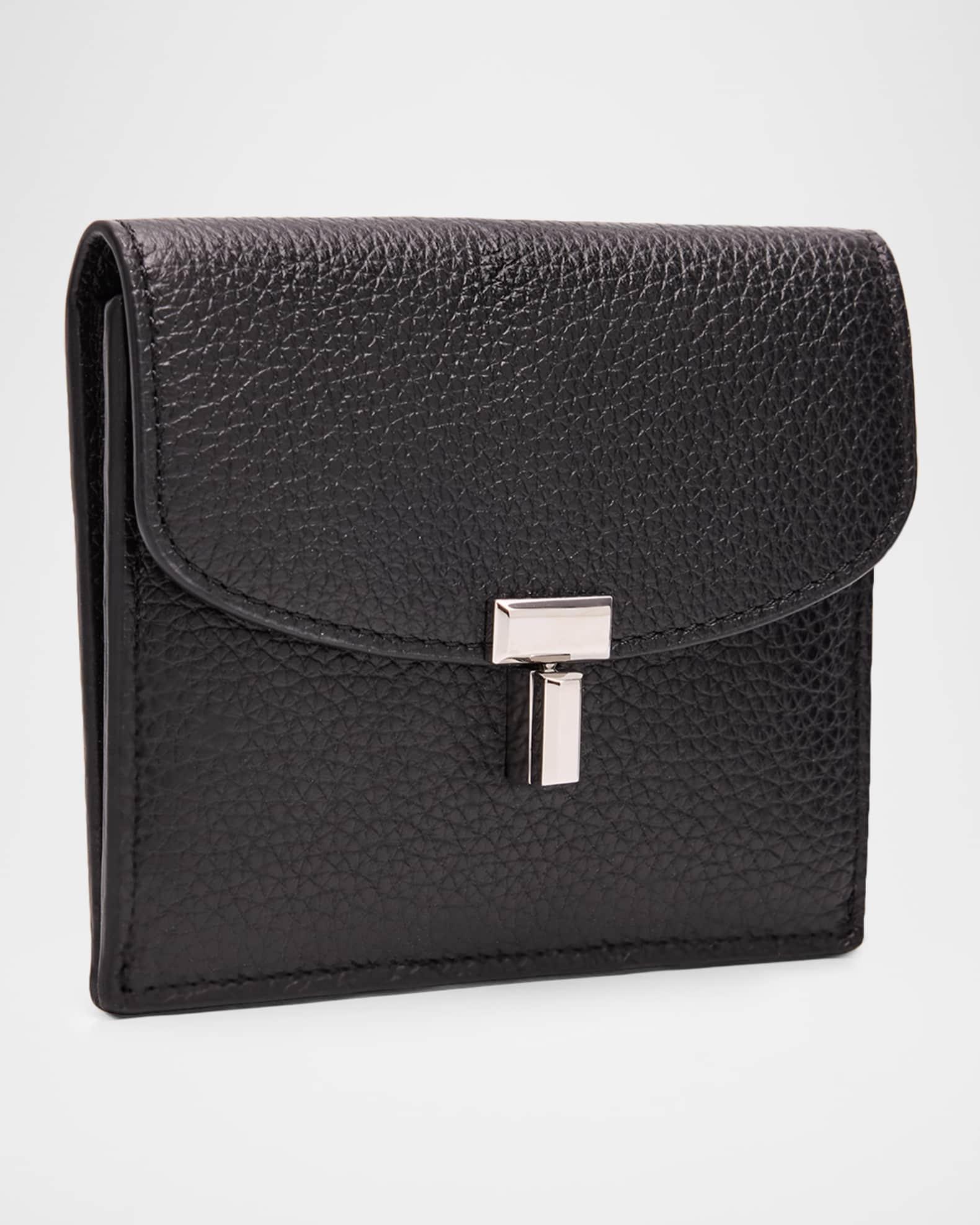 T-Lock Grained Leather Cardholder Product Image