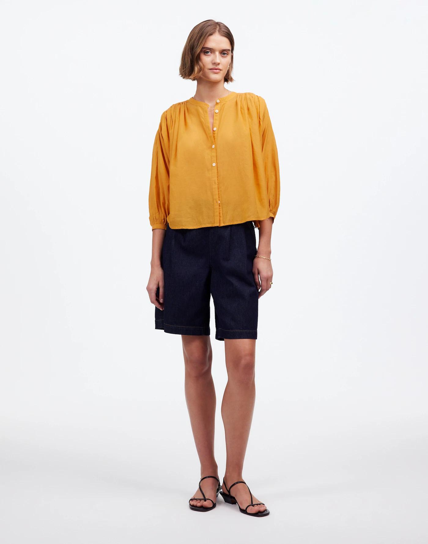 Balloon-Sleeve Top Product Image