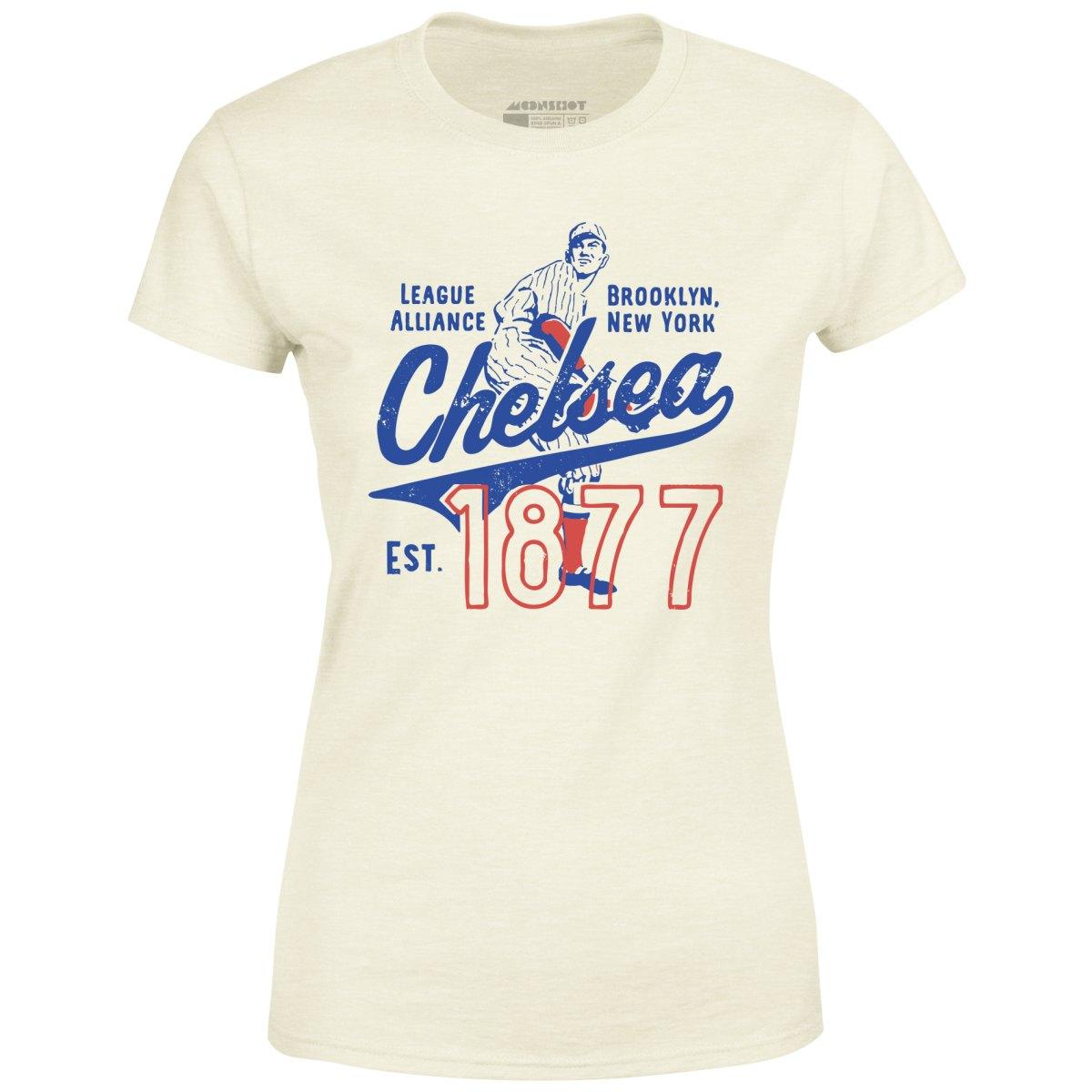 Brooklyn Chelsea - New York - Vintage Defunct Baseball Teams - Women's T-Shirt Female Product Image