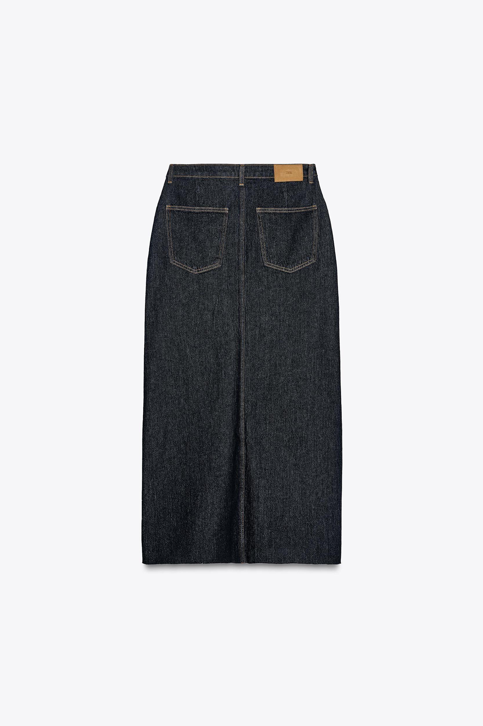 Z1975 DENIM MIDI SKIRT Product Image