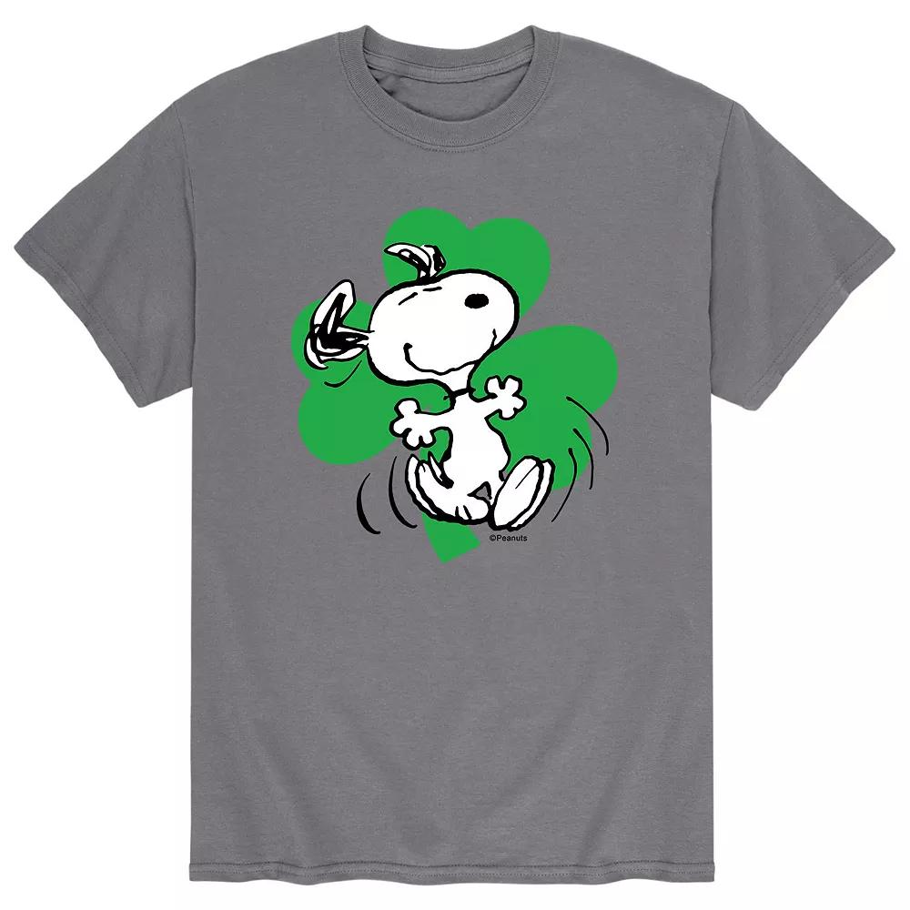 Men's Peanuts Dancing Snoopy St. Patrick's Day Tee,  Product Image