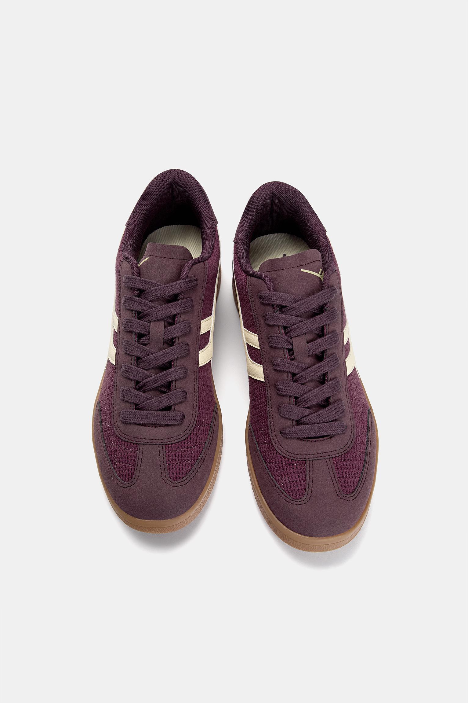 Retro fabric sneakers Product Image