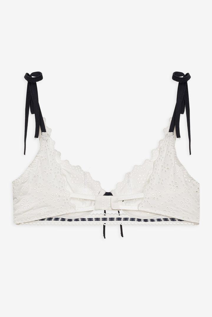 Heather Underwire Bra — White Product Image