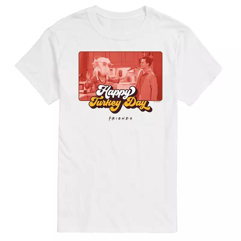Big & Tall Friends Happy Turkey Day Graphic Tee, Men's,  Product Image