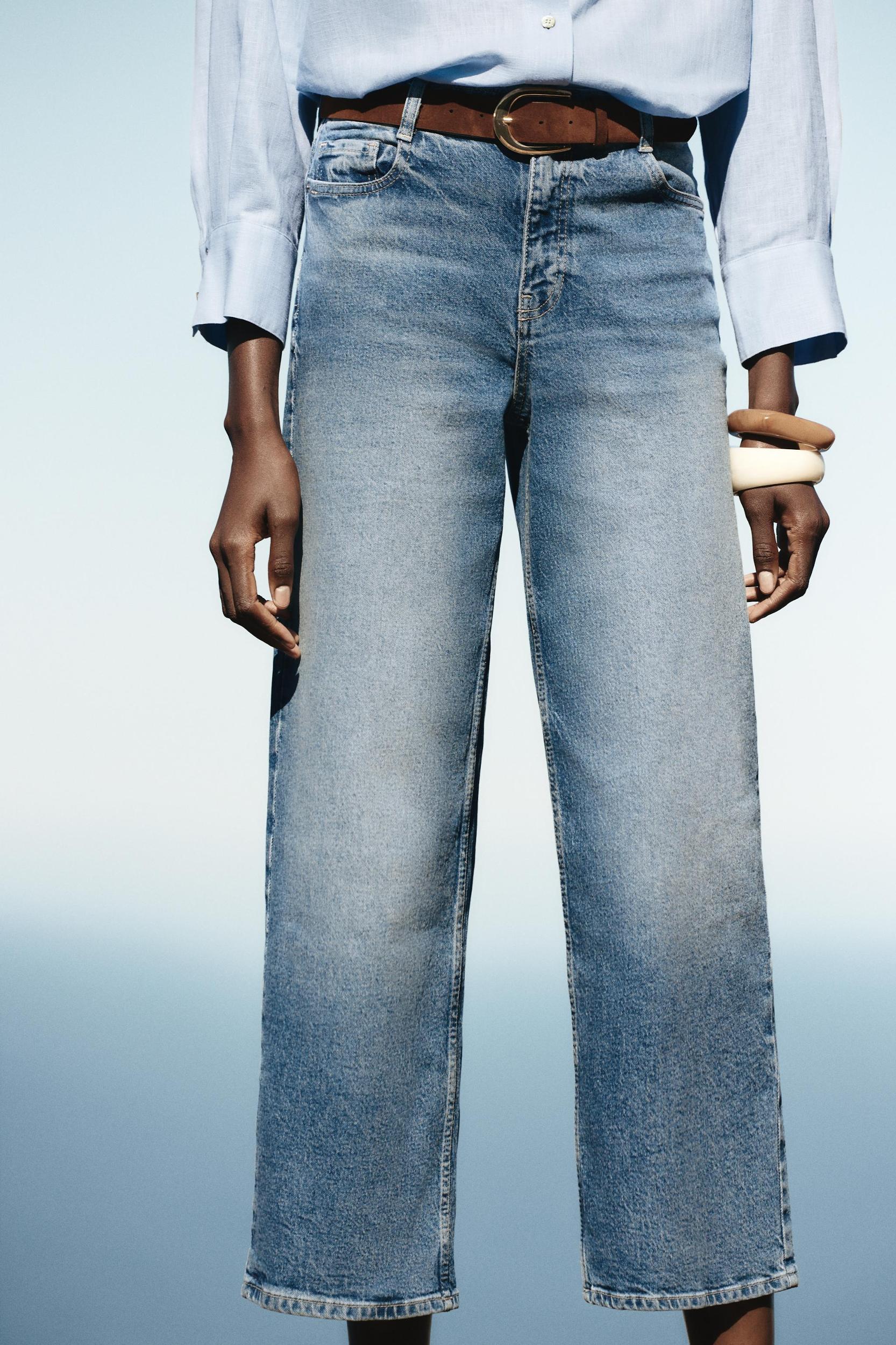 Z1975 BELTED HIGH-WAISTED CULOTTES Product Image