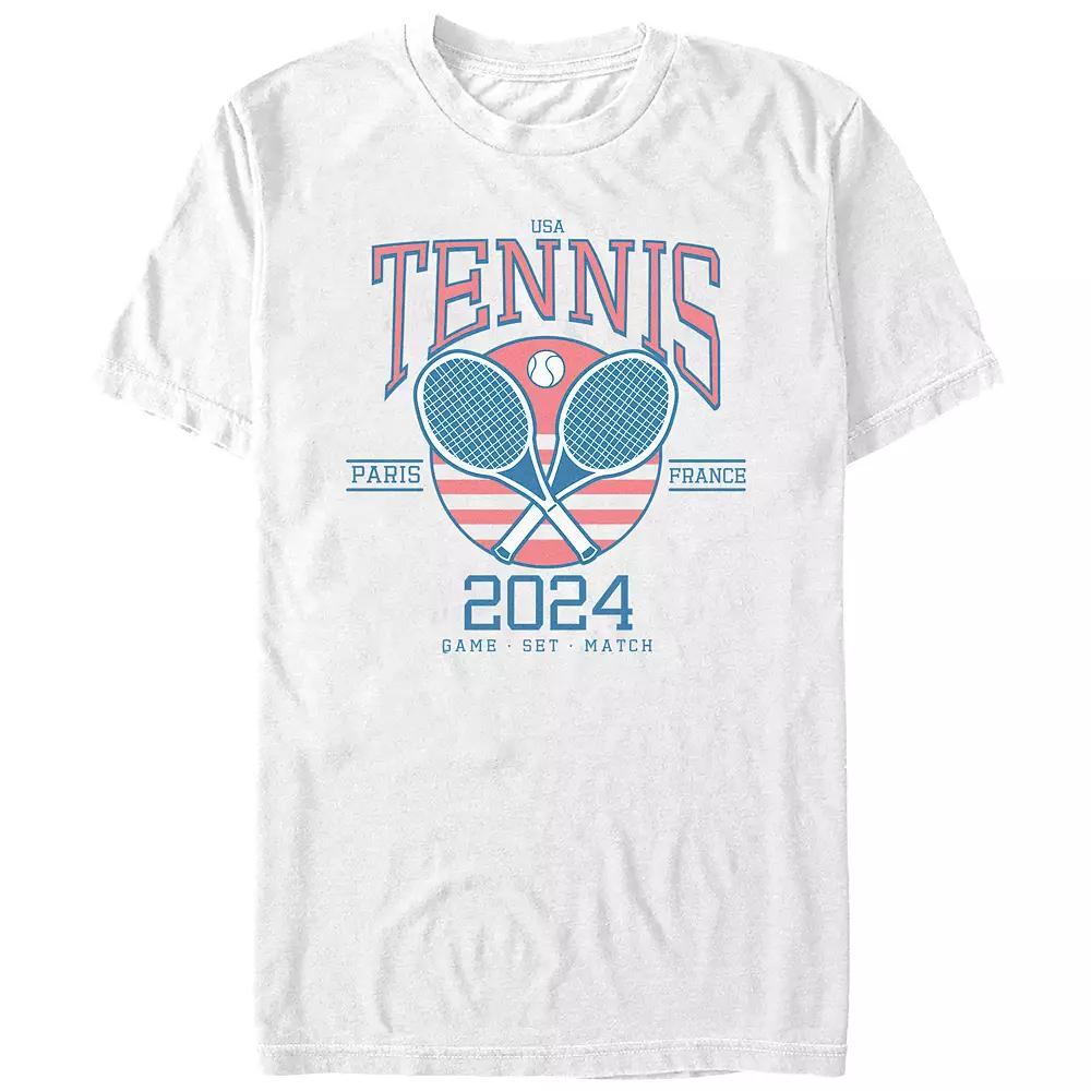 Men's Tennis USA Paris 2024 Graphic Tee,  Product Image