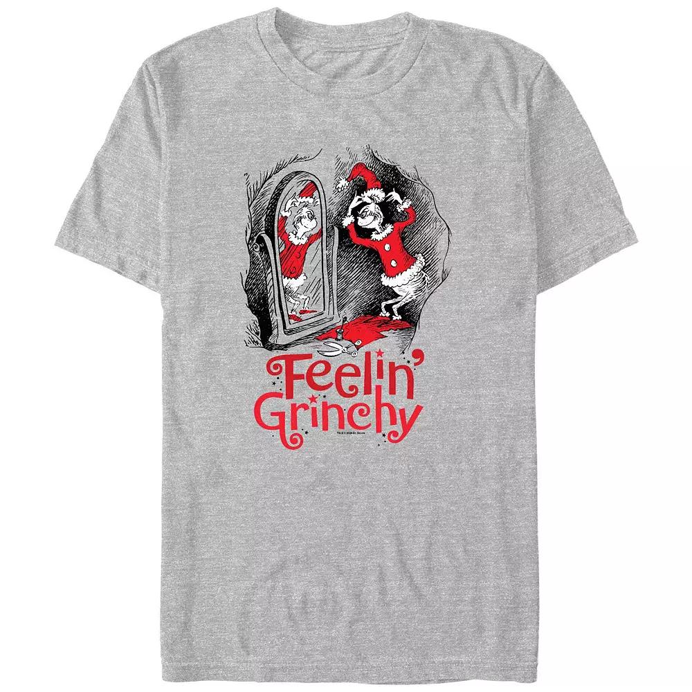 Big & Tall Dr. Seuss Feeling Grinchy Graphic Tee, Men's,  Product Image