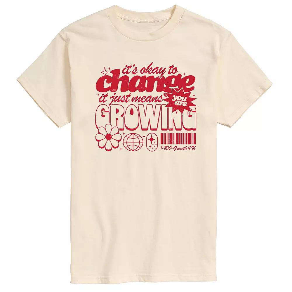 Men's Okay To Change Graphic Tee,  Product Image