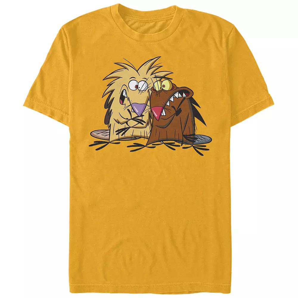 Men's Angry Beavers Crazy Eyes Portraits Graphic Tee,  Product Image