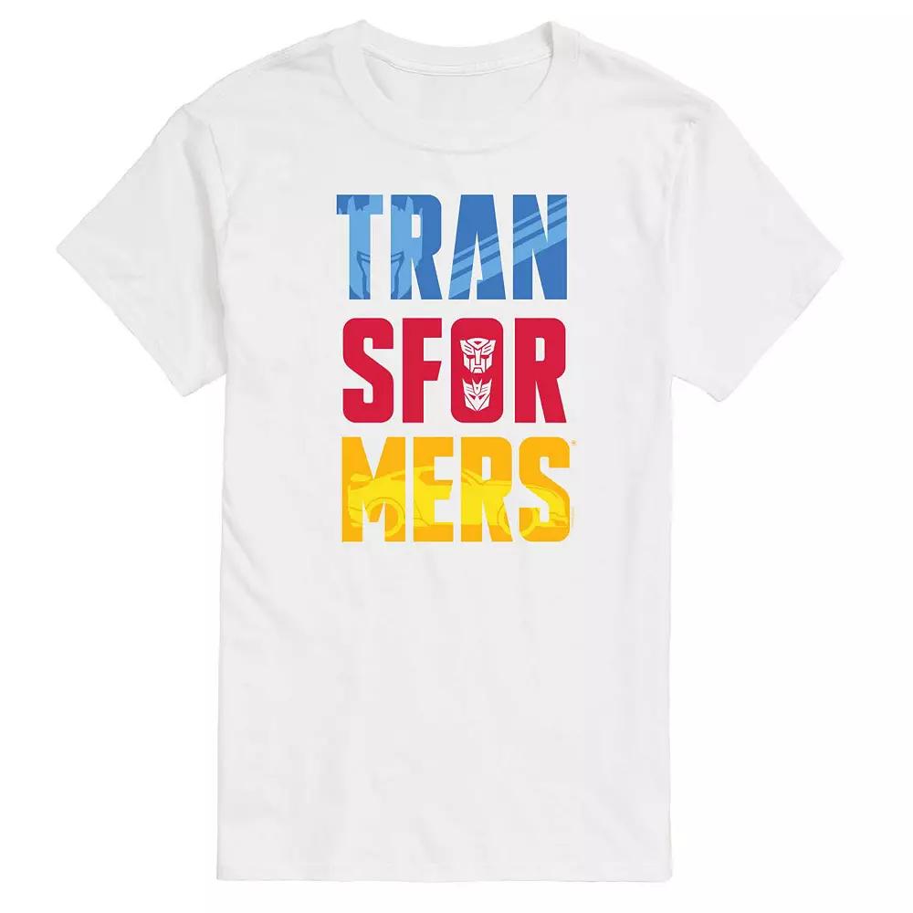 Men's Transformers Logo Graphic Tee,  Product Image
