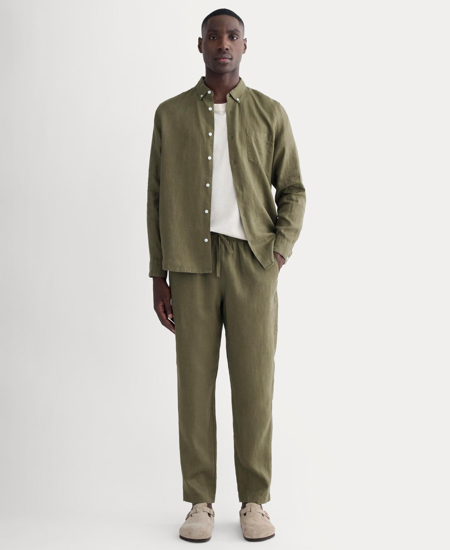 Mens Linen Easy Pant by Everlane Product Image