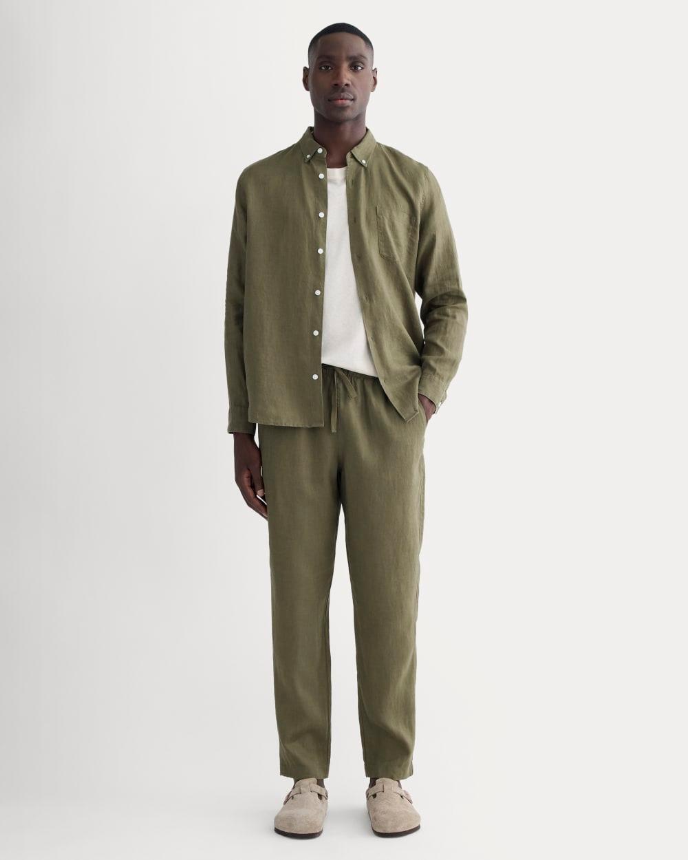 Mens Linen Easy Pant by Everlane Product Image