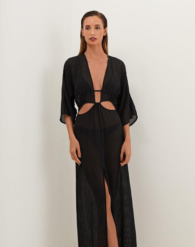 Allie Long Cover Up - Black Product Image