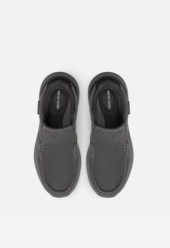 Men's Casual Canvas Slip-On Loafers Product Image