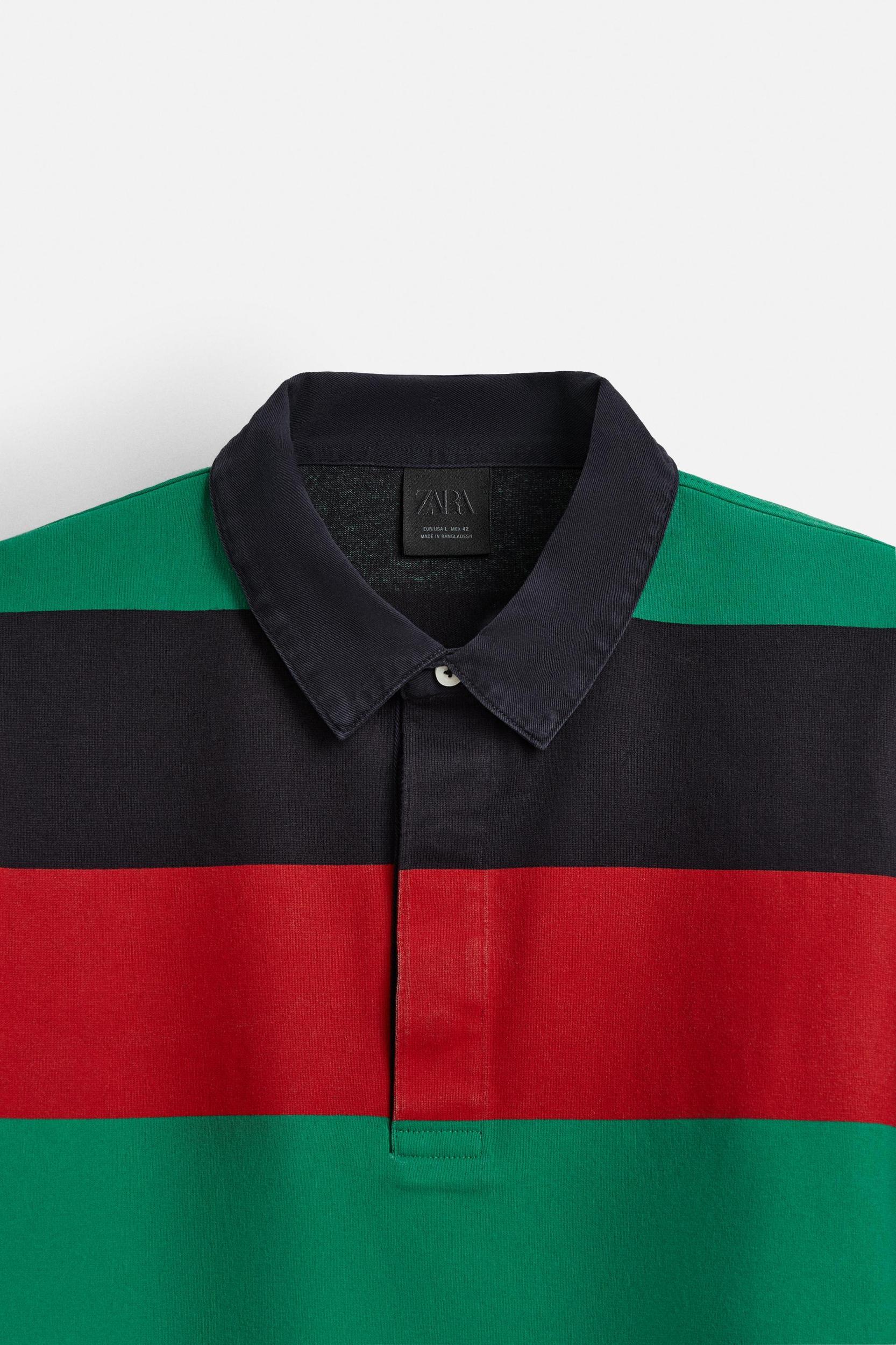 STRIPED POLO Product Image