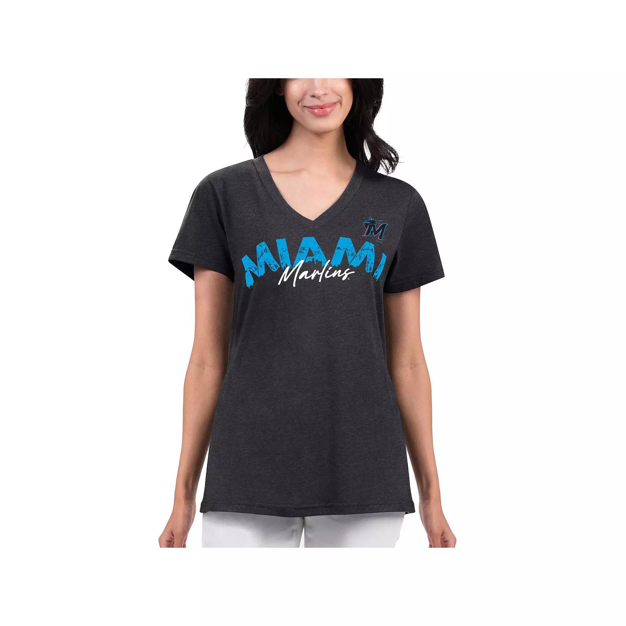 Womens G-III 4Her by Carl Banks Tampa Bay Rays Key Move V-Neck T-Shirt Blue Product Image