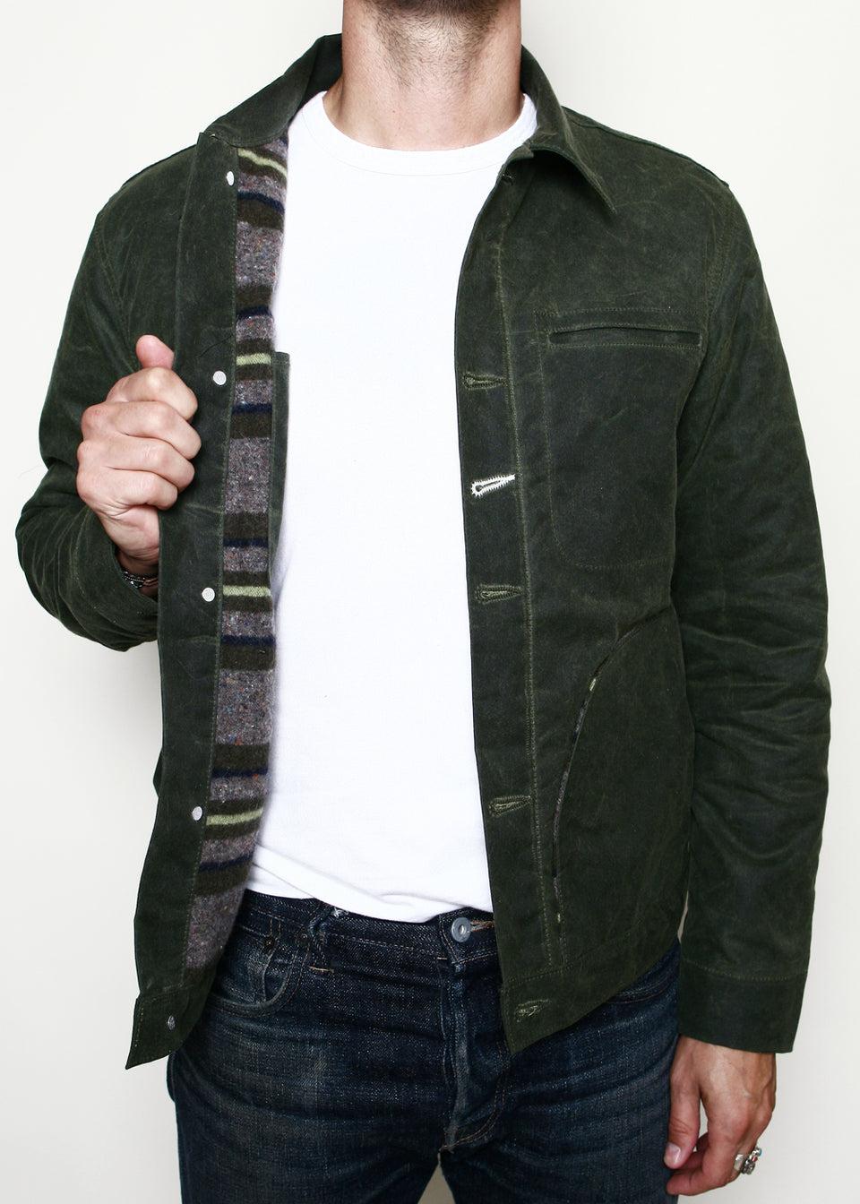 Supply Jacket // Lined Olive Ridgeline Product Image