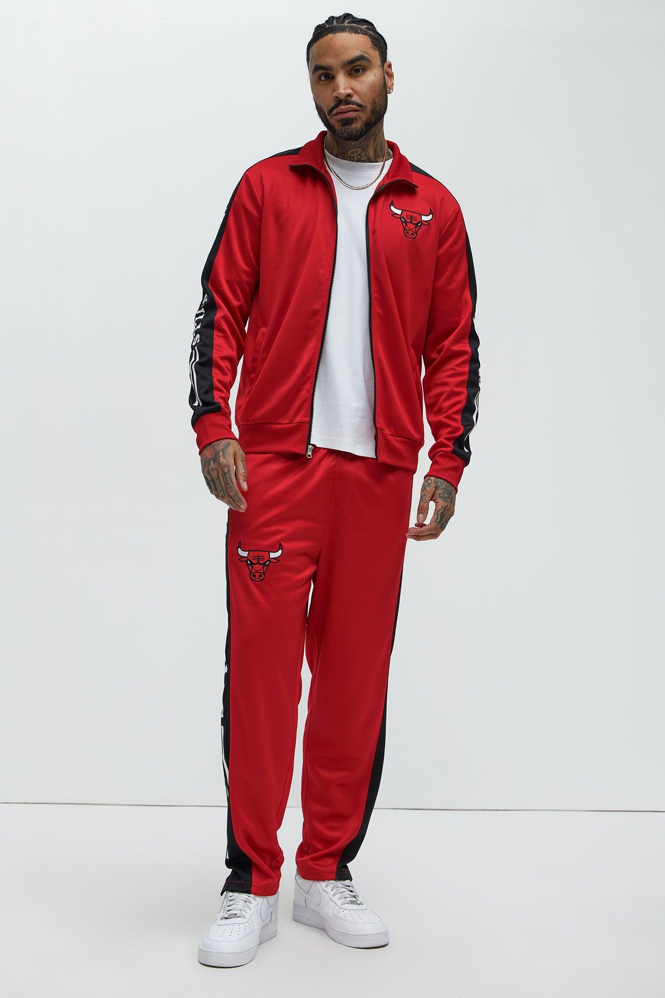 Bulls Stand By Track Pants - Red Male Product Image