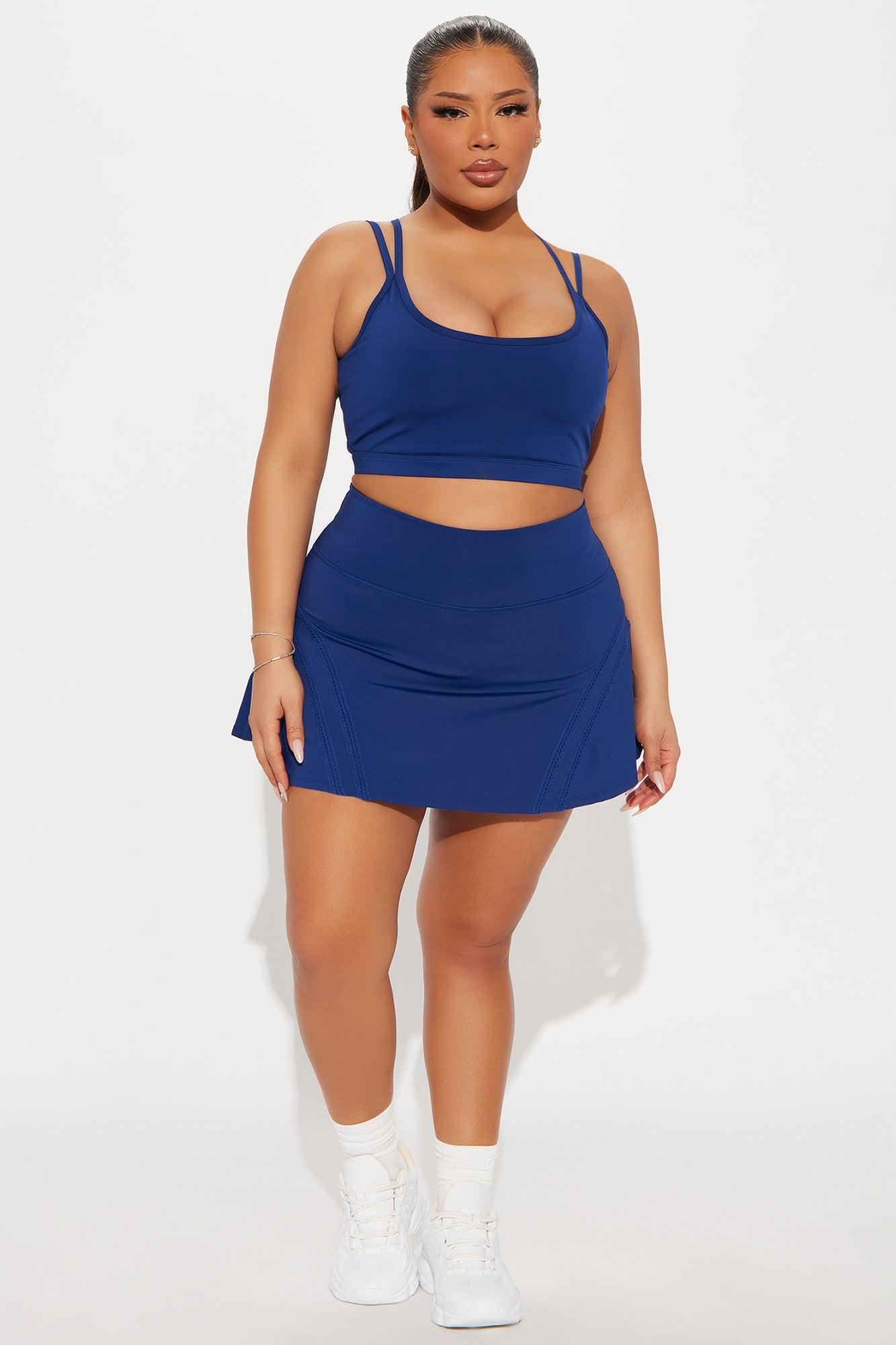 Playing Doubles Elevate Sports Bra - Midnight Blue Product Image