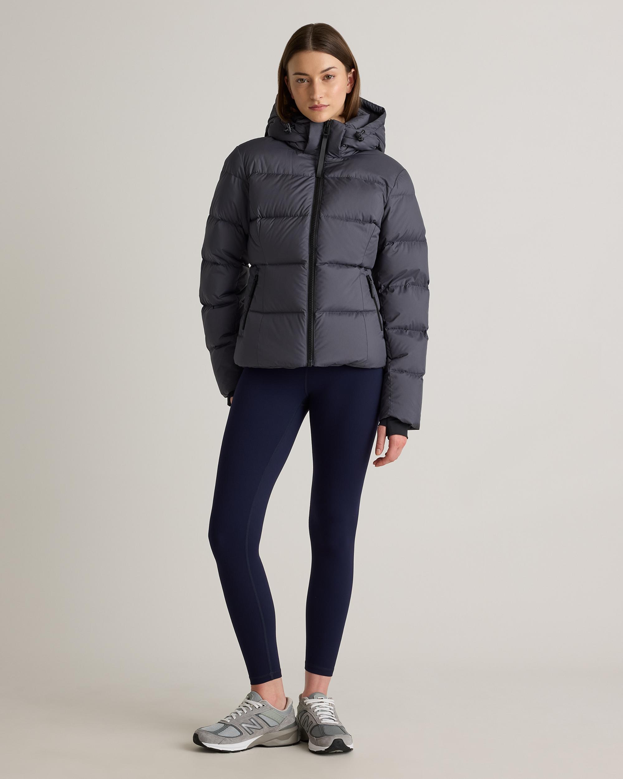 Quince | Women's Responsible Down Cinch Waist Puffer Jacket Recycled Polyester Product Image