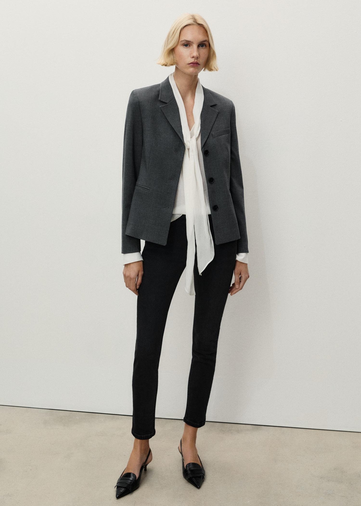 Mid-rise skinny jeans - Women | MANGO USA Product Image