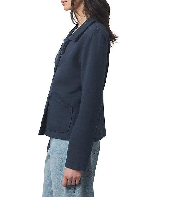 Splendid Diana French Terry Notch Collar Long Sleeve Blazer Product Image