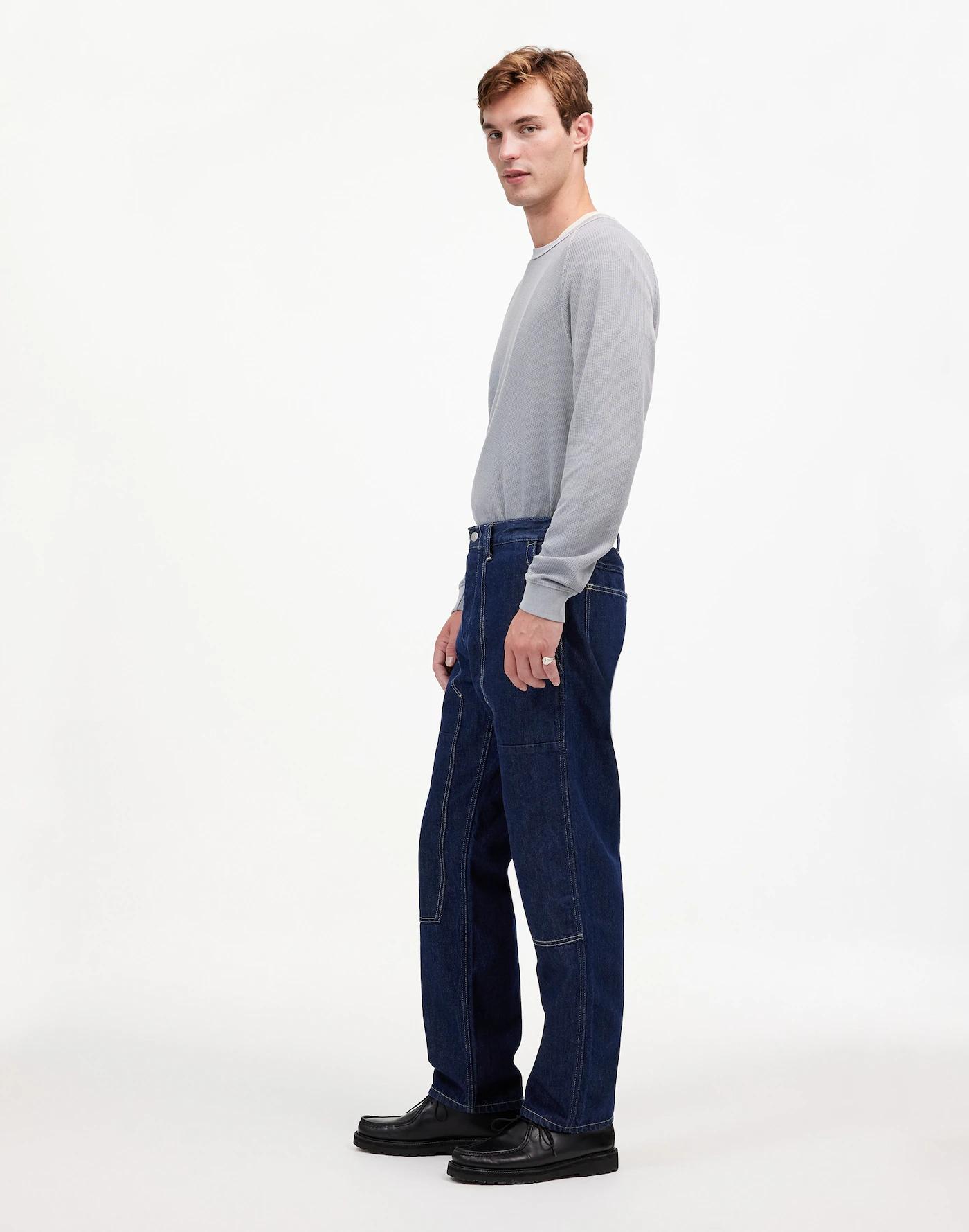 Relaxed Straight Workwear Jeans Product Image