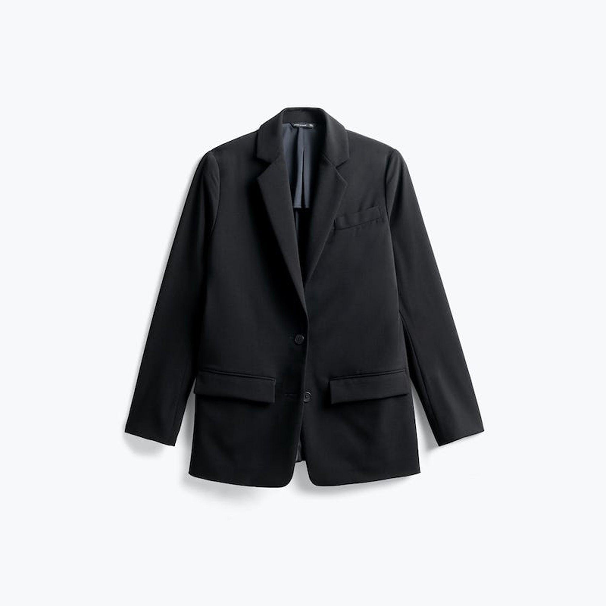Women's Velocity Oversized Blazer - Black Female Product Image