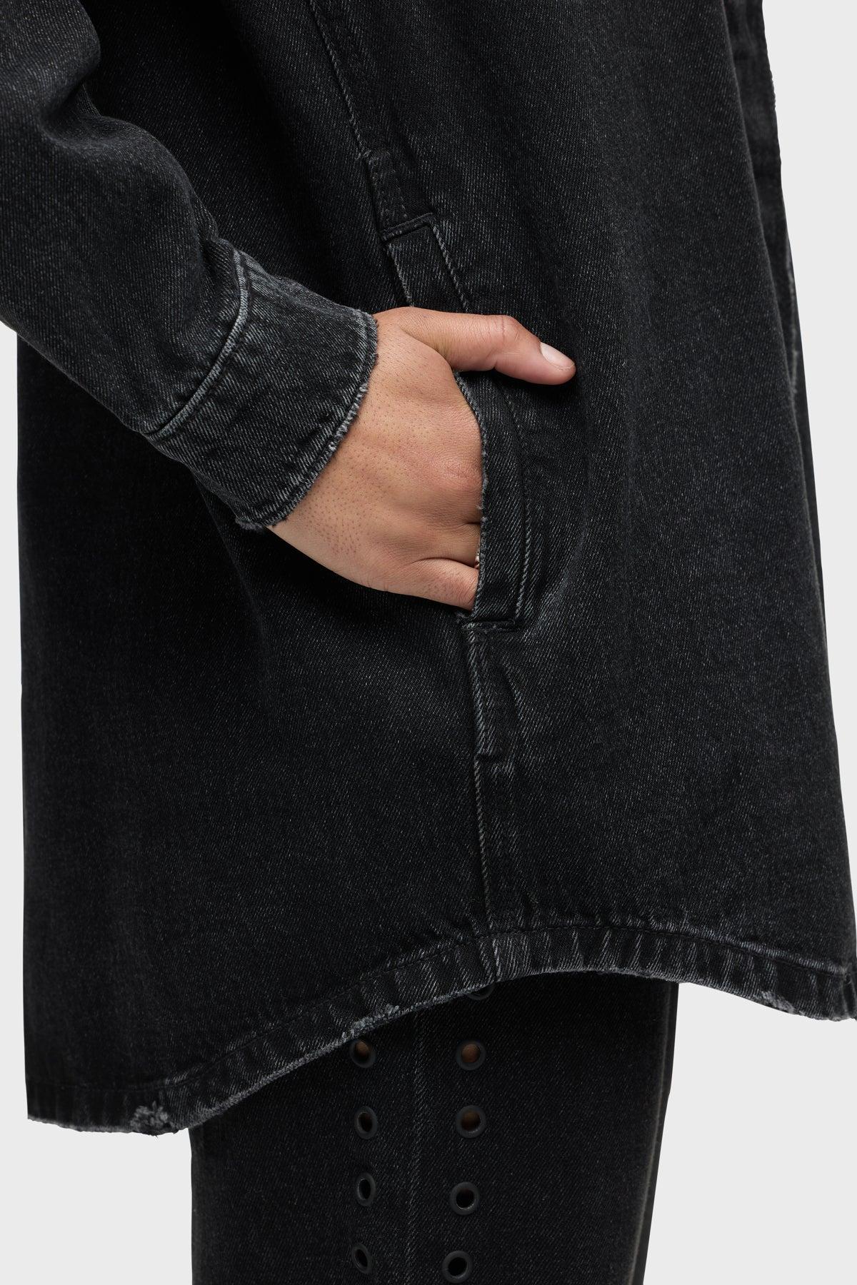 Shacket w/ Grommet Detail Female Product Image