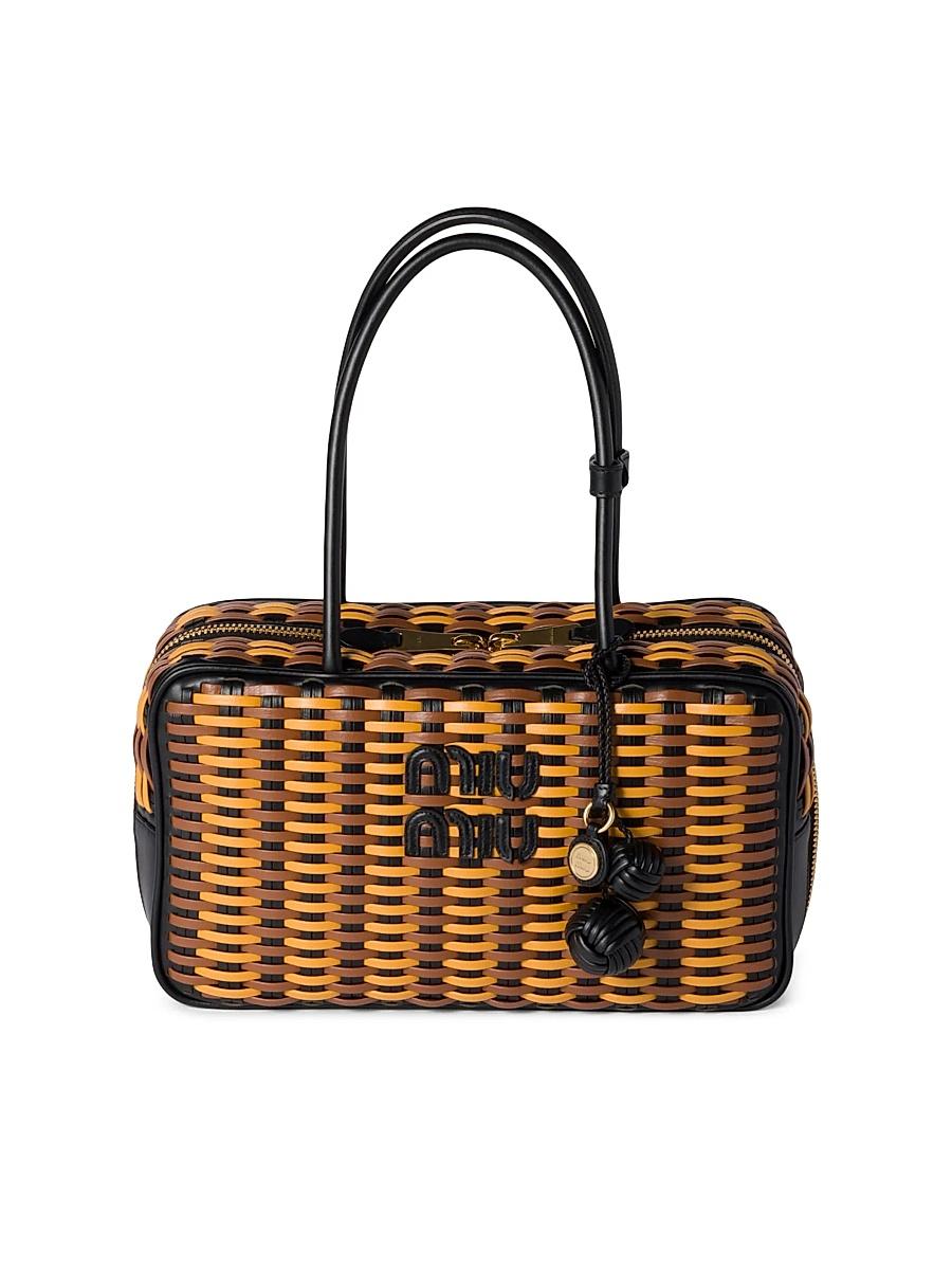 Womens Beau Leather Top Handle Bag Product Image