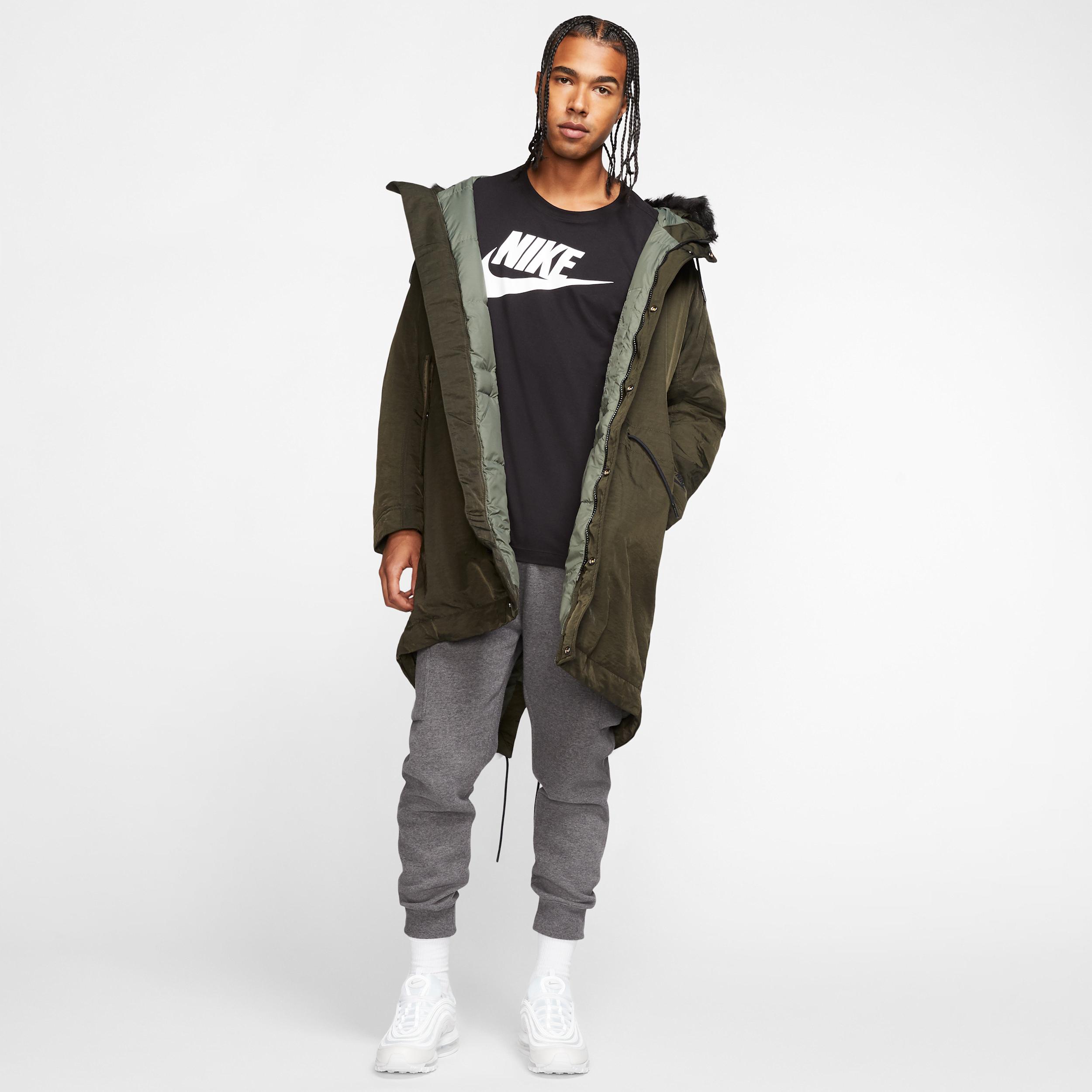 Mens Nike Sportswear Long-Sleeve T-Shirt | CI6291-010 Product Image