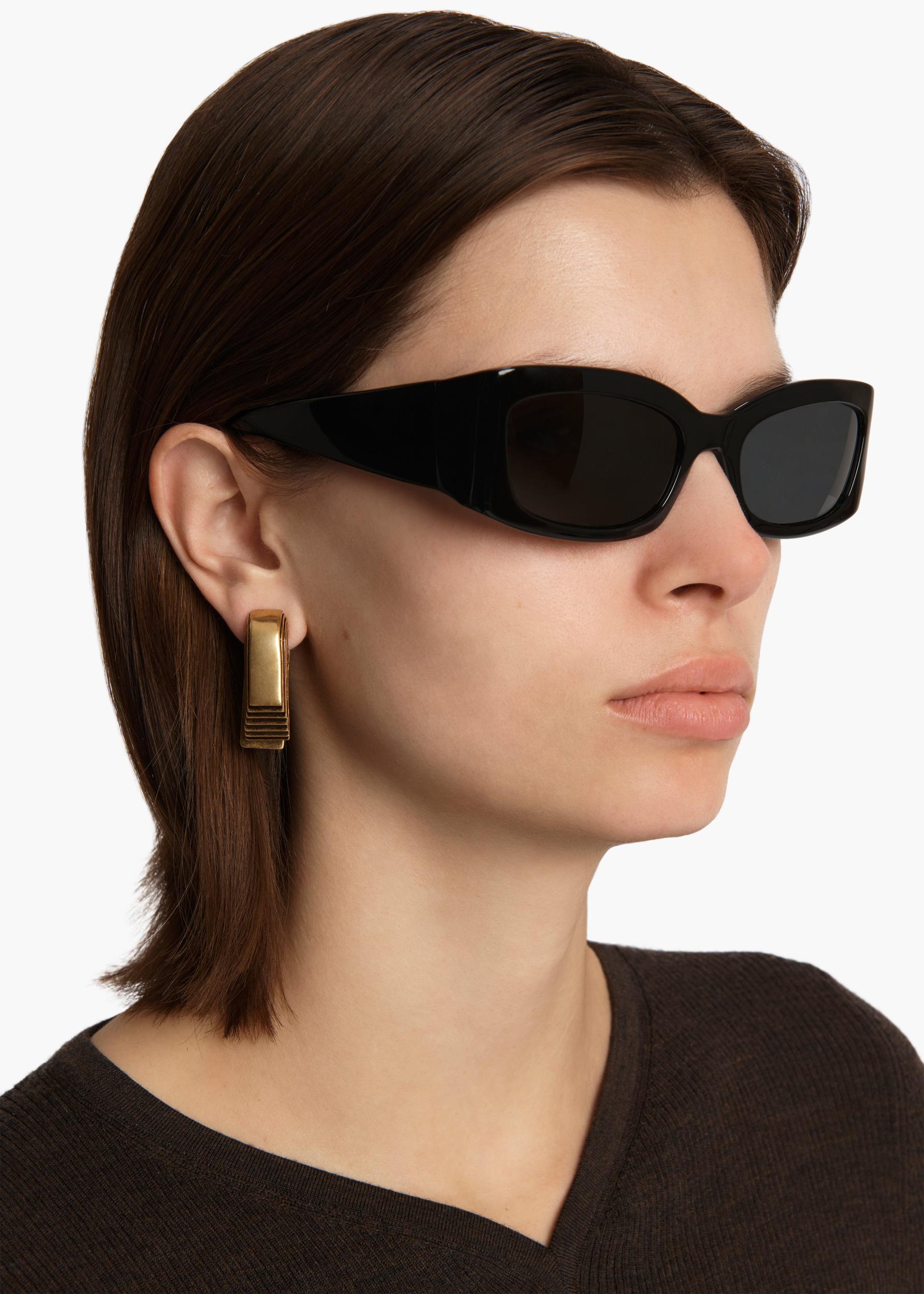 KHAITE x Oliver Peoples 1993C in Black and Grey Product Image