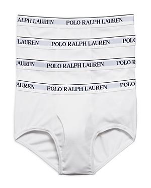 Polo Ralph Lauren Cotton Logo Waistband Briefs, Pack of 4 Product Image