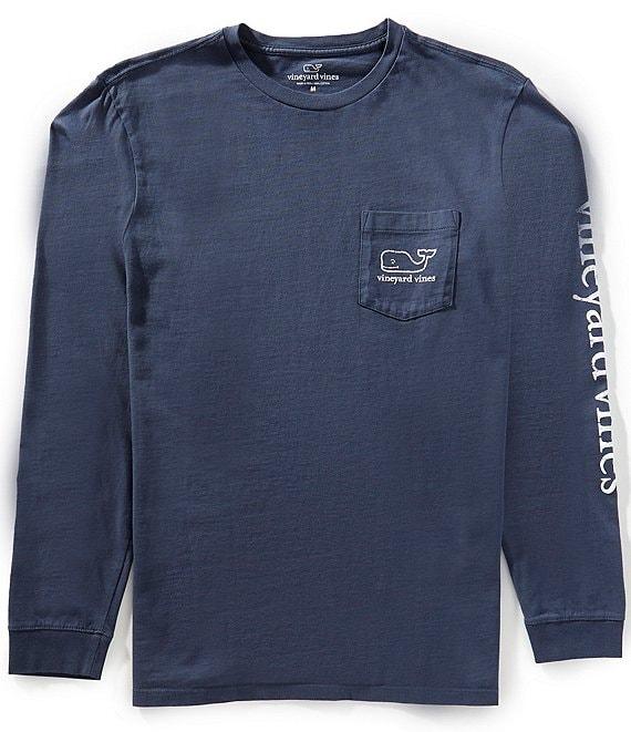 Vineyard Vines Vintage Whale Long Sleeve T-Shirt Product Image