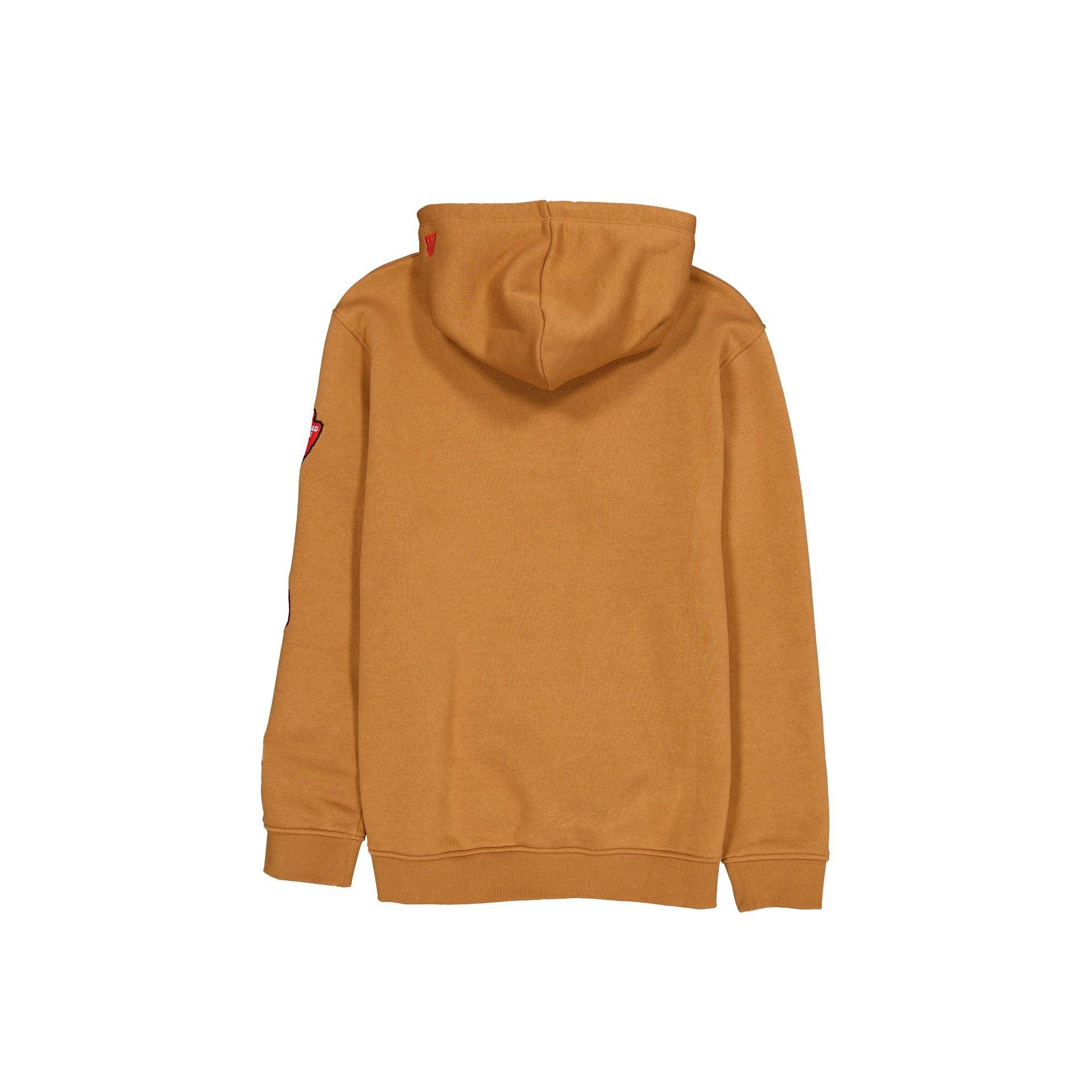 Chicago Bulls 2025 All-Star Game Victory Grove Light Bronze Hoodie Male Product Image