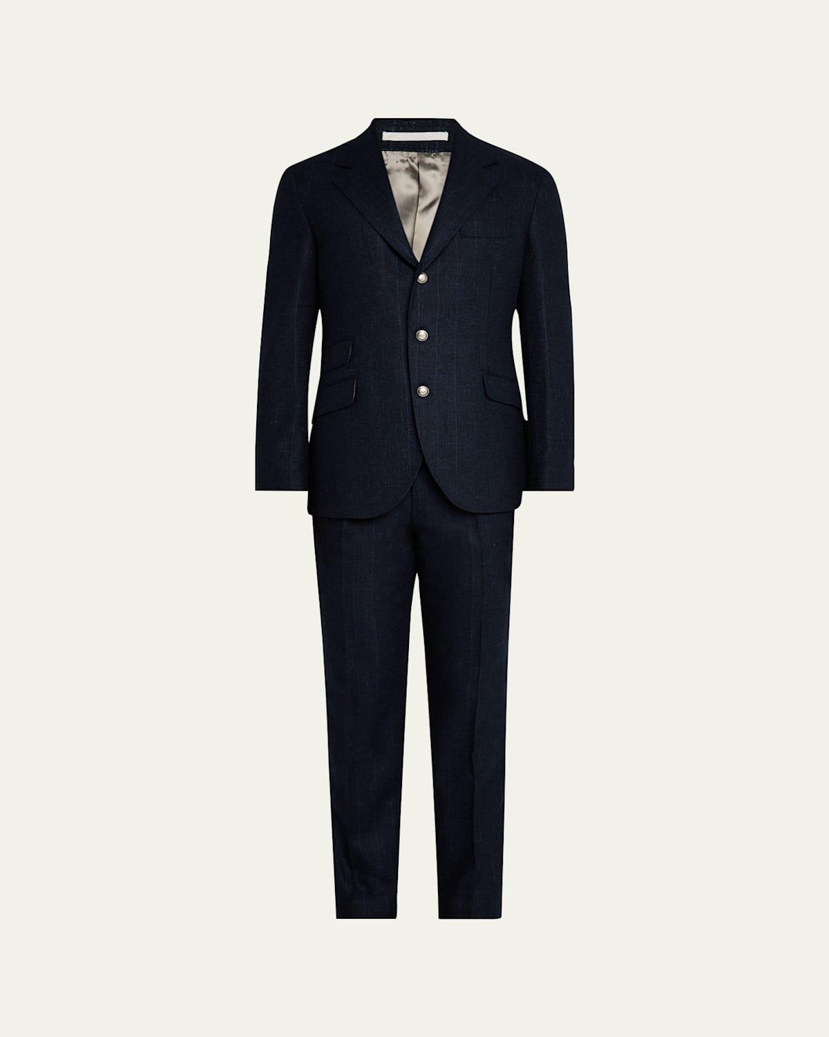 Mens Cavallo Pinstripe Two-Piece Suit Product Image